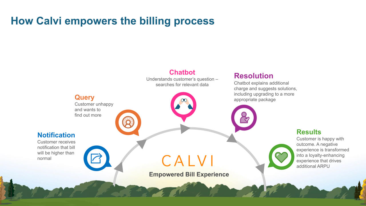 diagram - how calvi empowers the billing process